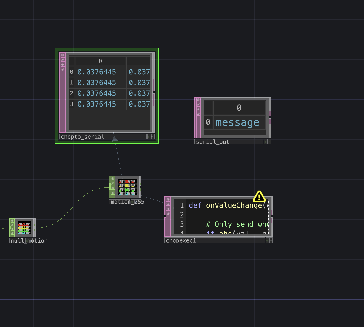 working through the errors needing to debug since the camera interaction was not working at this time