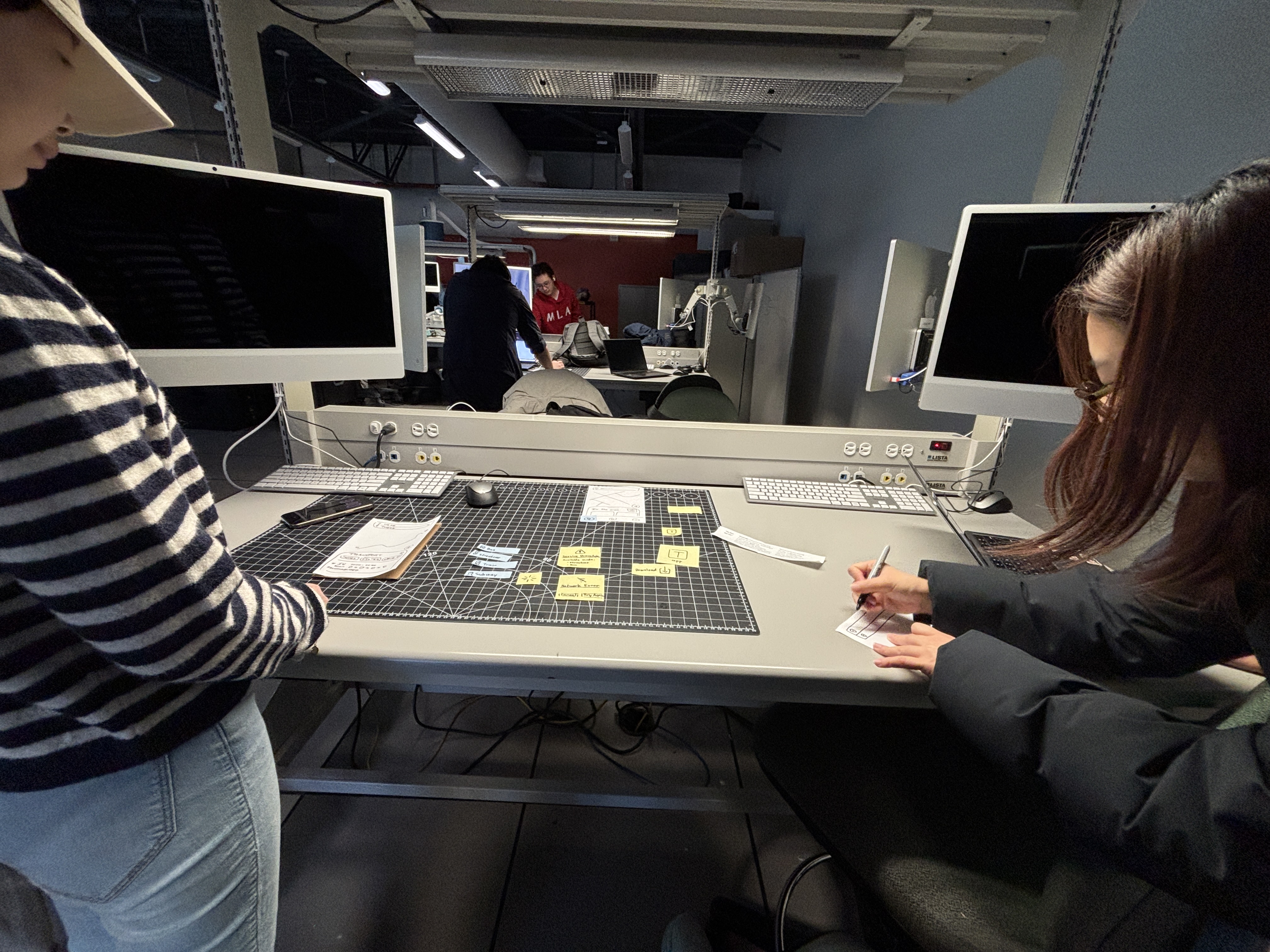 Final pages and buttons when we finished our activity